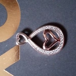 Mother-Daughter Sterling pendant